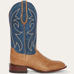 Casper Tan  Blue Matte Cowboy Boot