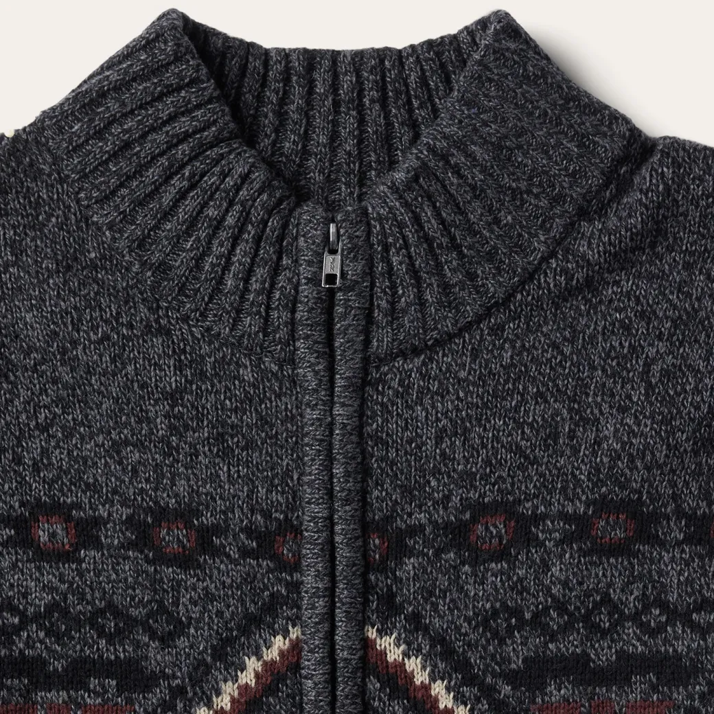 Horizontal Aztec Cardigan