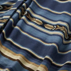 Indigo Serape Print Dress